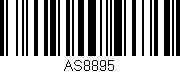 Código de barras (EAN, GTIN, SKU, ISBN): 'AS8895'