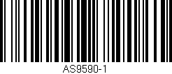 Código de barras (EAN, GTIN, SKU, ISBN): 'AS9590-1'