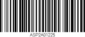 Código de barras (EAN, GTIN, SKU, ISBN): 'ASP2A01225'