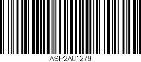 Código de barras (EAN, GTIN, SKU, ISBN): 'ASP2A01279'