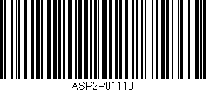 Código de barras (EAN, GTIN, SKU, ISBN): 'ASP2P01110'
