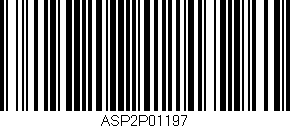 Código de barras (EAN, GTIN, SKU, ISBN): 'ASP2P01197'