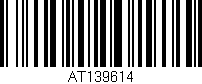 Código de barras (EAN, GTIN, SKU, ISBN): 'AT139614'