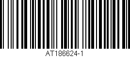 Código de barras (EAN, GTIN, SKU, ISBN): 'AT186624-1'