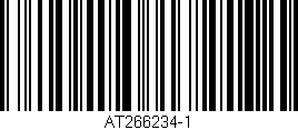 Código de barras (EAN, GTIN, SKU, ISBN): 'AT266234-1'