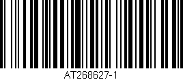 Código de barras (EAN, GTIN, SKU, ISBN): 'AT268627-1'
