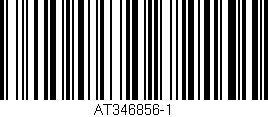 Código de barras (EAN, GTIN, SKU, ISBN): 'AT346856-1'