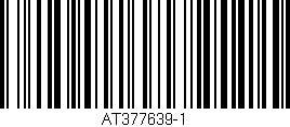 Código de barras (EAN, GTIN, SKU, ISBN): 'AT377639-1'