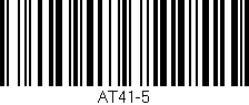 Código de barras (EAN, GTIN, SKU, ISBN): 'AT41-5'