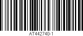 Código de barras (EAN, GTIN, SKU, ISBN): 'AT442740-1'