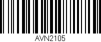 Código de barras (EAN, GTIN, SKU, ISBN): 'AVN2105'