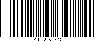 Código de barras (EAN, GTIN, SKU, ISBN): 'AVN2275-LAC'
