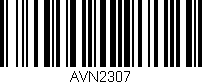 Código de barras (EAN, GTIN, SKU, ISBN): 'AVN2307'