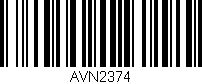 Código de barras (EAN, GTIN, SKU, ISBN): 'AVN2374'