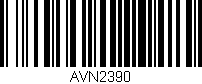 Código de barras (EAN, GTIN, SKU, ISBN): 'AVN2390'