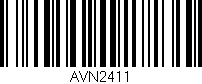 Código de barras (EAN, GTIN, SKU, ISBN): 'AVN2411'