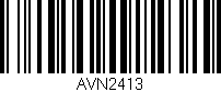 Código de barras (EAN, GTIN, SKU, ISBN): 'AVN2413'