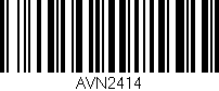 Código de barras (EAN, GTIN, SKU, ISBN): 'AVN2414'