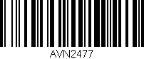 Código de barras (EAN, GTIN, SKU, ISBN): 'AVN2477'