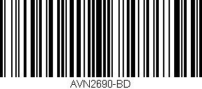 Código de barras (EAN, GTIN, SKU, ISBN): 'AVN2690-BD'