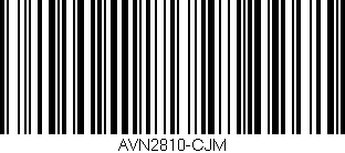 Código de barras (EAN, GTIN, SKU, ISBN): 'AVN2810-CJM'