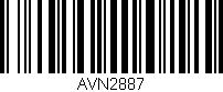 Código de barras (EAN, GTIN, SKU, ISBN): 'AVN2887'