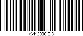 Código de barras (EAN, GTIN, SKU, ISBN): 'AVN2990-BC'