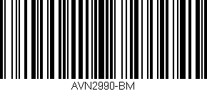 Código de barras (EAN, GTIN, SKU, ISBN): 'AVN2990-BM'