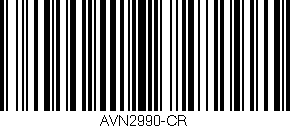 Código de barras (EAN, GTIN, SKU, ISBN): 'AVN2990-CR'