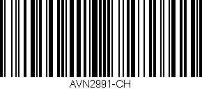 Código de barras (EAN, GTIN, SKU, ISBN): 'AVN2991-CH'