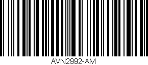 Código de barras (EAN, GTIN, SKU, ISBN): 'AVN2992-AM'