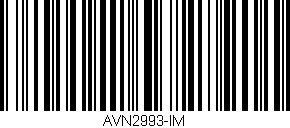 Código de barras (EAN, GTIN, SKU, ISBN): 'AVN2993-IM'