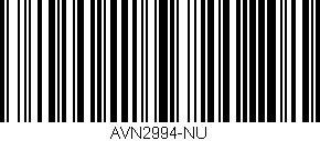 Código de barras (EAN, GTIN, SKU, ISBN): 'AVN2994-NU'
