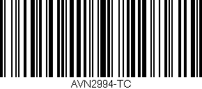 Código de barras (EAN, GTIN, SKU, ISBN): 'AVN2994-TC'