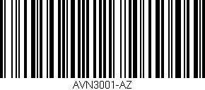 Código de barras (EAN, GTIN, SKU, ISBN): 'AVN3001-AZ'