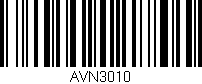 Código de barras (EAN, GTIN, SKU, ISBN): 'AVN3010'