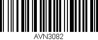 Código de barras (EAN, GTIN, SKU, ISBN): 'AVN3082'