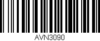 Código de barras (EAN, GTIN, SKU, ISBN): 'AVN3090'