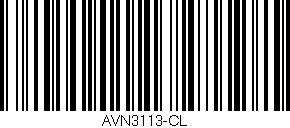 Código de barras (EAN, GTIN, SKU, ISBN): 'AVN3113-CL'