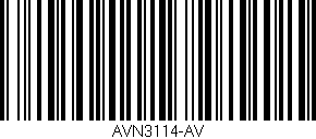 Código de barras (EAN, GTIN, SKU, ISBN): 'AVN3114-AV'