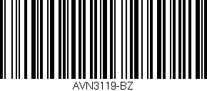 Código de barras (EAN, GTIN, SKU, ISBN): 'AVN3119-BZ'