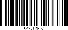 Código de barras (EAN, GTIN, SKU, ISBN): 'AVN3119-TG'