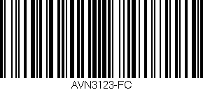 Código de barras (EAN, GTIN, SKU, ISBN): 'AVN3123-FC'