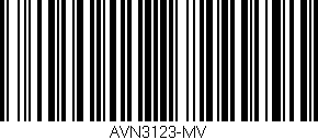 Código de barras (EAN, GTIN, SKU, ISBN): 'AVN3123-MV'