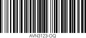 Código de barras (EAN, GTIN, SKU, ISBN): 'AVN3123-OQ'