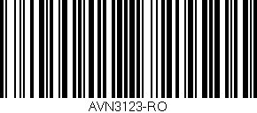 Código de barras (EAN, GTIN, SKU, ISBN): 'AVN3123-RO'