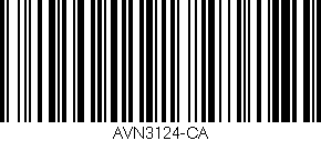Código de barras (EAN, GTIN, SKU, ISBN): 'AVN3124-CA'