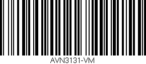 Código de barras (EAN, GTIN, SKU, ISBN): 'AVN3131-VM'