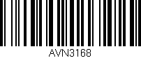 Código de barras (EAN, GTIN, SKU, ISBN): 'AVN3168'