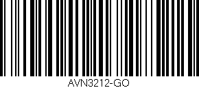 Código de barras (EAN, GTIN, SKU, ISBN): 'AVN3212-GO'